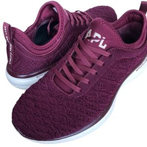 APL Women's Athletic Shoes in Burgundy